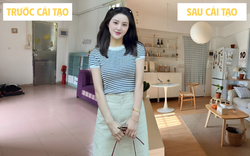 Thuê căn hộ 40m2 giá 3,9 triệu/tháng, cô gái chi gần 20 triệu cải tạo: Thành quả không thể chê!