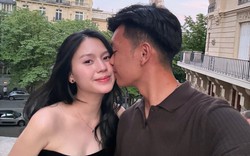 Người đẹp Tuyên Quang khoe nhan sắc mẹ 2 con rạng rỡ trong chuyến du lịch châu Âu với trung vệ Thành Chung
