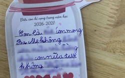 "Thẻ ước nguyện" đầu năm học của con trai khiến bà mẹ không biết nên cười hay mếu: Nước sông Hoàng Hà cũng không rửa sạch nỗi oan này!
