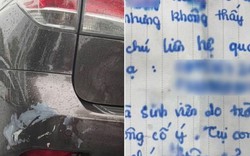 Nữ sinh đợi cả tiếng dưới mưa, để lại thư xin lỗi cùng số điện thoại: Chủ xe đưa ra quyết định bất ngờ