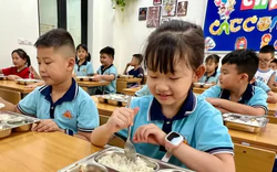 Sau một năm ăn bán trú, học sinh Hà Nội tăng nhiều nhất 5 cm chiều cao
