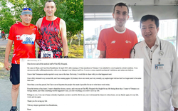 Khách nước ngoài từng hôn mê khi chạy marathon được 1 bệnh viện Việt Nam cứu sống gửi tâm thư xúc động: "Cảm ơn vì đã cứu sống cuộc đời tôi..."