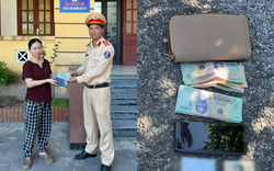 Công an xác minh loạt tờ tiền mệnh giá 20.000 - 500.000 đồng rơi trên đường