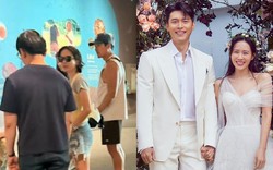 Son Ye Jin lao ra bảo vệ con trai 4 tuổi