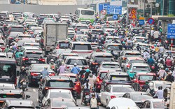 Hà Nội: Nút Nguyễn Chí Thanh - Đê La Thành tắc từ sáng, sau 5/9 còn đến mức nào?