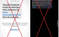 Công an phát thông báo đến những ai nhận được tin nhắn SMS, Messenger với nội dung sau