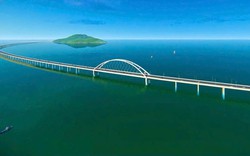 Cầu vượt biển dài nhất Việt Nam dần lộ diện: Hoàn thành 420 cọc nhồi trên cạn, biển