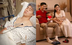 Sau ca phẫu thuật chấn thương tại Mỹ, Duy Mạnh nói điều xúc động về vợ tiểu thư Hà thành