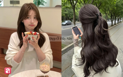 Tóc uốn xoăn sóng nhẹ - kiểu tóc "nàng thơ" thích hợp nhất cho mùa thu