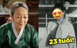 Sốc xỉu nhan sắc "người bà quốc dân" màn ảnh Hàn thuở vào nghề: Visual 23 tuổi xứng tầm mỹ nhân, đong đưa bạn diễn quá ngọt!