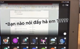 Nam sinh đang học online bỗng lộ mic có tiếng bạn nữ, bị mời ra khỏi lớp, lúc sau nói 1 câu khiến giáo viên phải xin lỗi