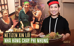 Từng phẫn nộ đến mức "đánh sập" nhà hàng chay của NS Phi Nhung trên Google, nhiều netizen "quay xe" hối hận đánh giá lại 5 sao!