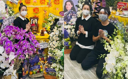 Lễ viếng ca sĩ Phi Nhung ngày 2&frasl;10: Nhật Kim Anh đến từ sớm, Hồ Văn Cường lộ rõ tiều tuỵ sau 4 ngày mẹ nuôi qua đời