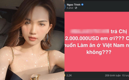 Biến mới: Ngọc Trinh công khai đòi nợ 46 tỷ đồng, còn cảnh cáo "Có muốn làm ăn ở Việt Nam nữa không?"
