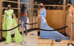 "Thót tim" nhìn đối thủ nặng ký của Khánh Vân gặp sự cố váy áo, đại diện Việt Nam ghi điểm vì chiến lược thông minh