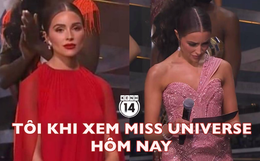 Hot nhất đêm Chung kết Miss Universe là biểu cảm "khó ở" của Hoa hậu Hoàn vũ 2012 khi đại diện Mexico chiến thắng