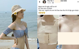 Xôn xao lộ ảnh “độ” vòng 1 của diễn viên Về Nhà Đi Con