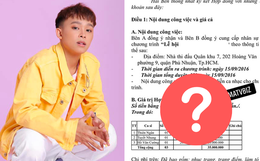 Xôn xao bản hợp đồng tiết lộ mức cát xê của Hồ Văn Cường, con số thực sự khiến netizen ngỡ ngàng