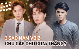 Số tiền sao nam Vbiz chu cấp cho con hậu lùm xùm tình ái: Jack - Lâm Vinh Hải chung một con số, Ngô Kiến Huy gây ngỡ ngàng