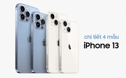 Tất tần tật về 4 mẫu iPhone 13 vừa ra mắt