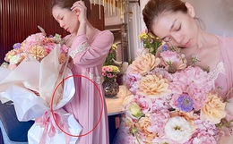 Lệ Quyên để lộ vòng 2 lớn lùm lùm chỉ qua 1 góc ảnh, rộ nghi vấn mang thai với Lâm Bảo Châu?