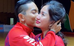 Khánh Thi khóc nức nở khi chồng giành HCV ở SEA Games 31