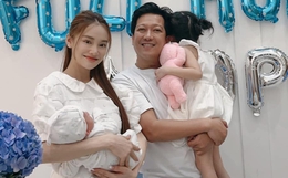 Nhã Phương lộ diện khoe nhan sắc mẹ bỉm trong tiệc đầy tháng con trai, hé lộ 1 thông tin đặc biệt của nhóc tỳ