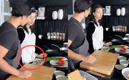 Ngô Thanh Vân lộ bụng lùm lùm, Huy Trần nói 1 câu làm rộ nghi vấn gia đình có tin vui