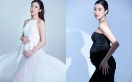 Hoa hậu Đỗ Mỹ Linh lần đầu công bố ảnh mang thai con đầu lòng: Nhan sắc phu nhân hào môn đỉnh chóp!
