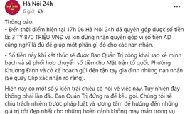 Đại diện fanpage Hà Nội 24h nói về số tiền quyên góp 4 tỷ đồng cho nạn nhân vụ cháy, giải thích vì sao dùng địa chỉ &apos;&apos;ảo&apos;&apos;