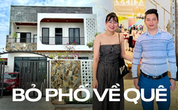 Vợ chồng bỏ phố về quê xây nhà 300m2 để sống bình yên: Thu nhập tăng, mỗi ngày đều có đồ ăn rẻ và sạch