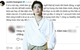 SOOBIN phát bực, yêu cầu antifan “giữ tự trọng”