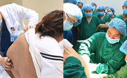 Mổ lấy thai cho sản phụ Phú Thọ nặng 178kg, không thể gây tê tủy sống vì lớp mỡ dày hơn 11cm