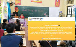 NÓNG: Trang Thông tin Chính phủ "đang nắm trong tay nhiều ảnh, email phụ huynh gửi" về vấn đề lạm thu!
