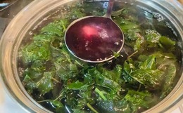 Chợ Việt có loại lá thơm vài nghìn cả bó nhưng là "vua" thải độc gan, dưỡng phổi, "quét sạch" mỡ máu xấu