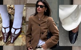 6 mẫu giày đang phủ sóng đường phố Paris