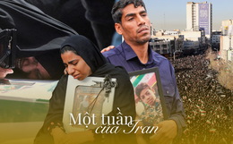 Chùm ảnh: Nhìn lại một tuần Iran chìm trong cuộc xung đột "chưa từng có"