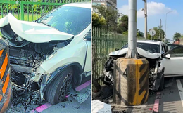 Ô tô mất lái đâm vào cột đèn khiến con gái 2 tháng tuổi tử vong, cha khóc nghẹn: "Tất cả là do tôi"