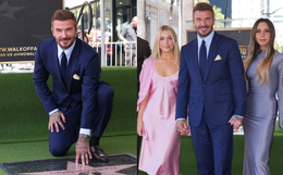 David Beckham đi vào lịch sử Đại lộ Danh vọng Hollywood: Tiểu thư Harper xinh đẹp tháp tùng bố nhận ngôi sao danh giá