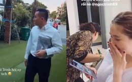 Ngọc Trinh ra mắt bố mẹ chồng tương lai, Vũ Khắc Tiệp lên đồ sang nhà “nữ hoàng nội y” hỏi vợ, chuyện gì đây?