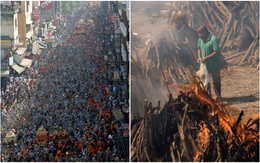 Giữa "địa ngục Covid" khủng khiếp, Ấn Độ cho phép 600.000 người hành hương gây hoang mang cực độ