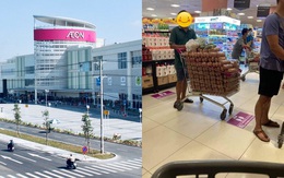 Đại diện AEON Việt Nam nói gì về hình ảnh người đàn ông thu gom 1 xe đầy trứng trong siêu thị?