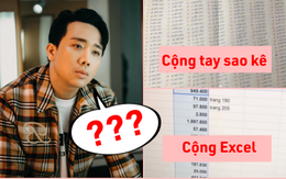 Nhiều netizen vẫn ngồi 4 tiếng chép tay, cộng lại sao kê của Trấn Thành dù Vietcombank đã lên tiếng