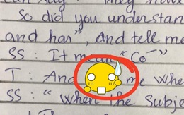 Cô dặn chỉ còn 5 phút nộp bài, nữ sinh viết vội 1 từ Tiếng Anh, khiến nghĩa cả câu trở nên kinh hoàng thế này