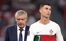 Chửi đổng HLV Bồ Đào Nha, Ronaldo bị tống thẳng lên ghế dự bị ở vòng 1&frasl;8 World Cup 2022