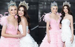 Khoảnh khắc đọ sắc hiếm hoi của Đỗ Thị Hà và Hoa hậu đẹp nhất thế giới khiến fan trầm trồ