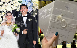 Hé lộ thiệp cưới của Đoàn Văn Hậu - Doãn Hải My ở Hà Nội, tổ chức tại khách sạn 5 sao sang chảnh, dặn khách chú ý một điều