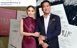 Hội sao Việt khoe &quot;thời gian địa điểm rõ ràng&quot; của hôn lễ Linh Rin - Phillip Nguyễn, nhưng đây là chi tiết khiến netizen khó chịu?