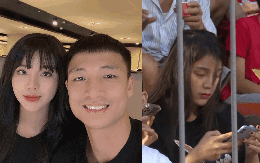 Biểu cảm của vợ Bùi Tiến Dũng sau ồn ào trên mạng gây chú ý