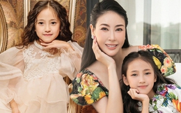 Nhan sắc ái nữ 8 tuổi của Hà Kiều Anh được ví như &quot;tiểu mỹ nhân&quot;